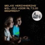 Gepersonaliseerde Maanlamp welke herinnering bewaar jij voor altijd?