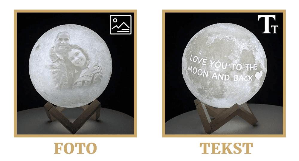 Gepersonaliseerde Maanlamp