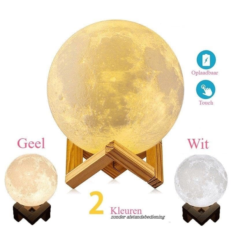 Gepersonaliseerde maanlamp cadeau