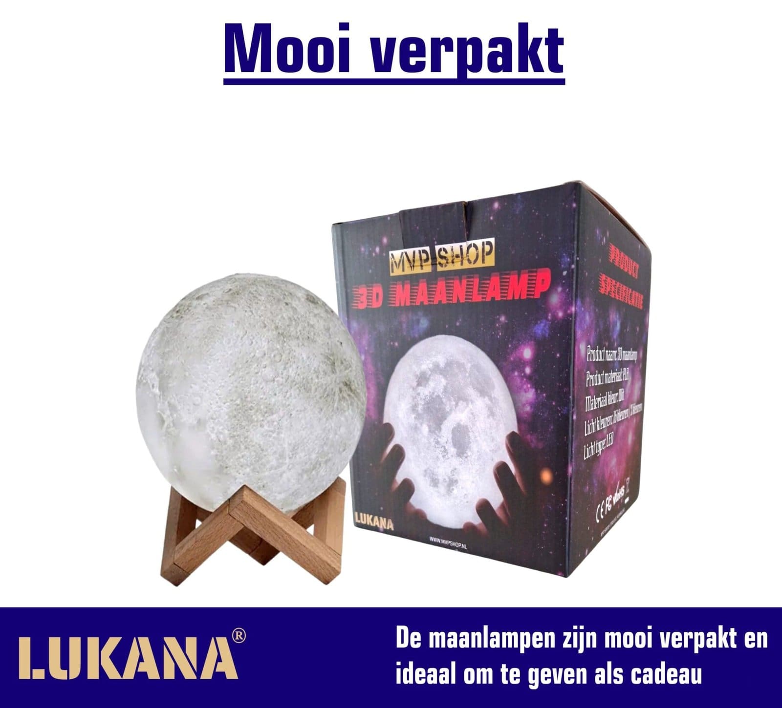 Gepersonaliseerde maanlamp