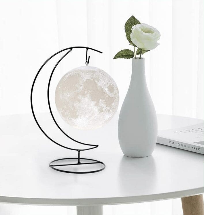 Lukana Maanlamp 3D Tafellamp