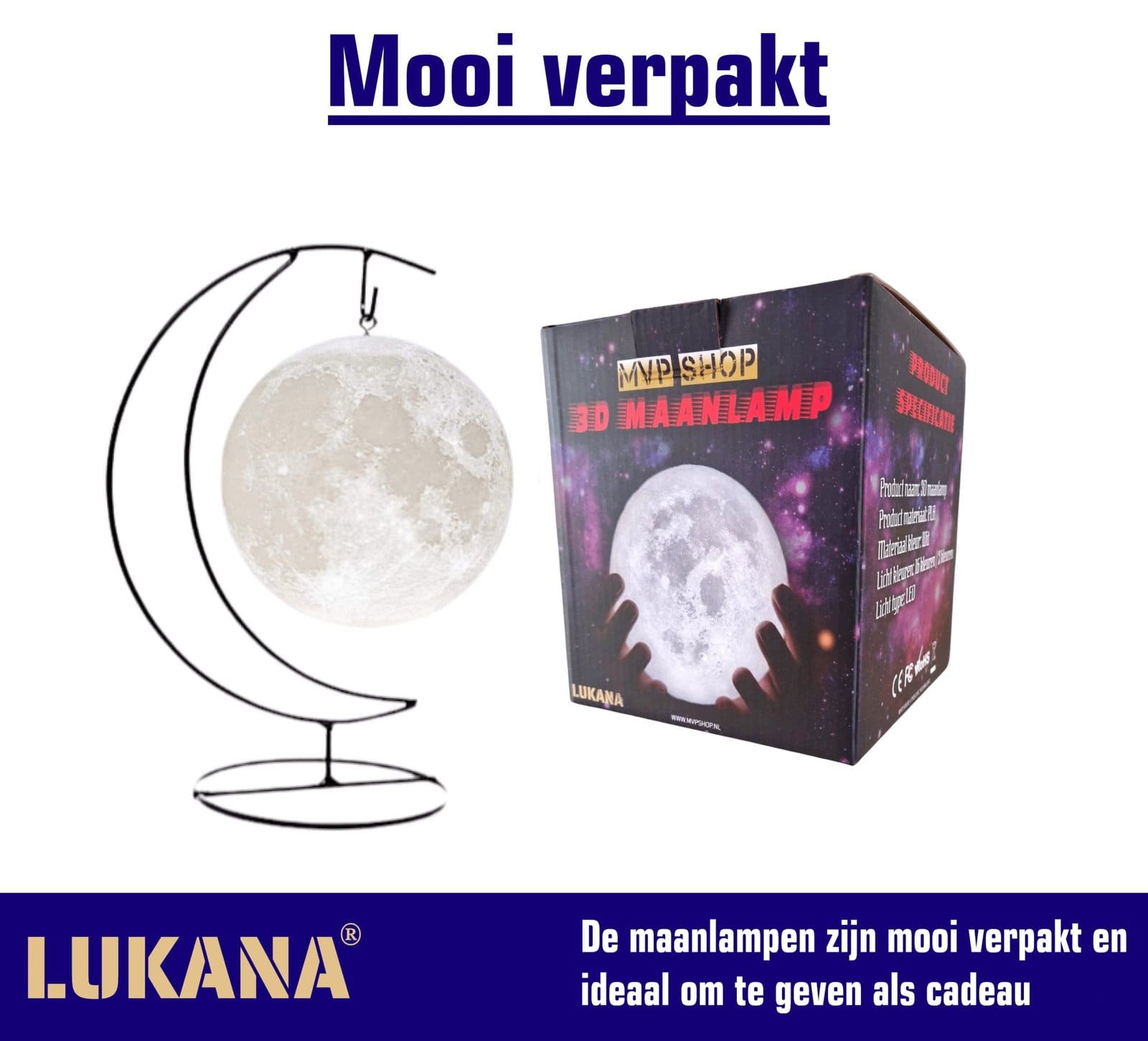 Gepersonaliseerde Maanlamp