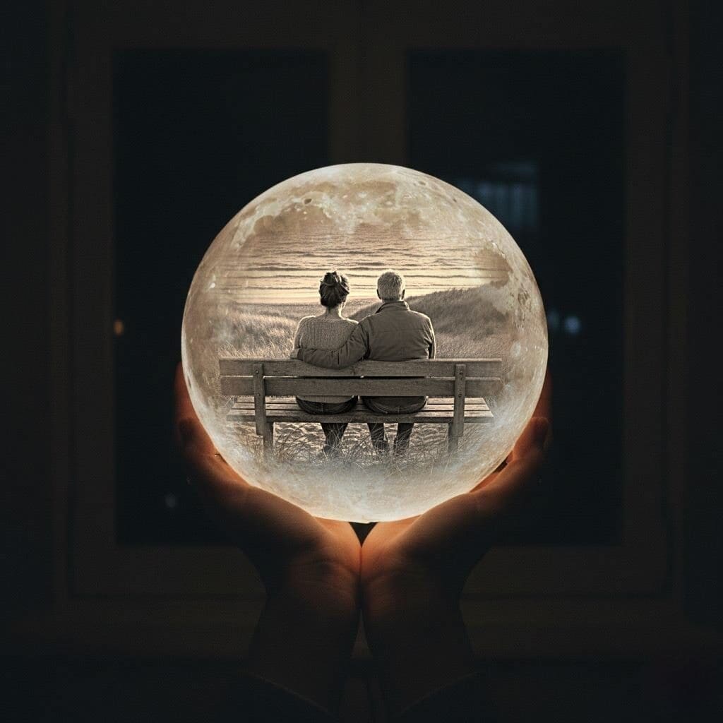 Gepersonaliseerde Maanlampen van MVP Shop foto